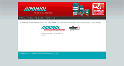 Desktop Screenshot of addinol-hep.sk